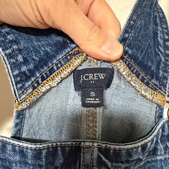 J Crew Denim Overalls - Picture 6 of 6